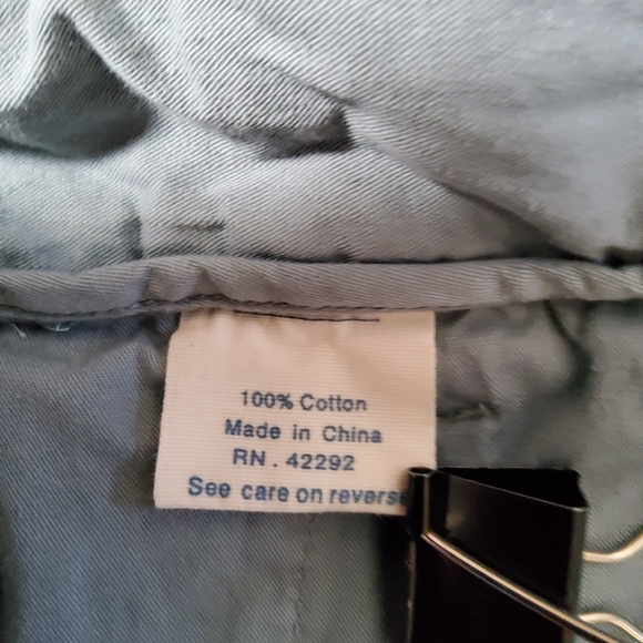 Save Khaki Lightweight Chino Cotton Twill Shorts Size 38 Blue New - Picture 5 of 7